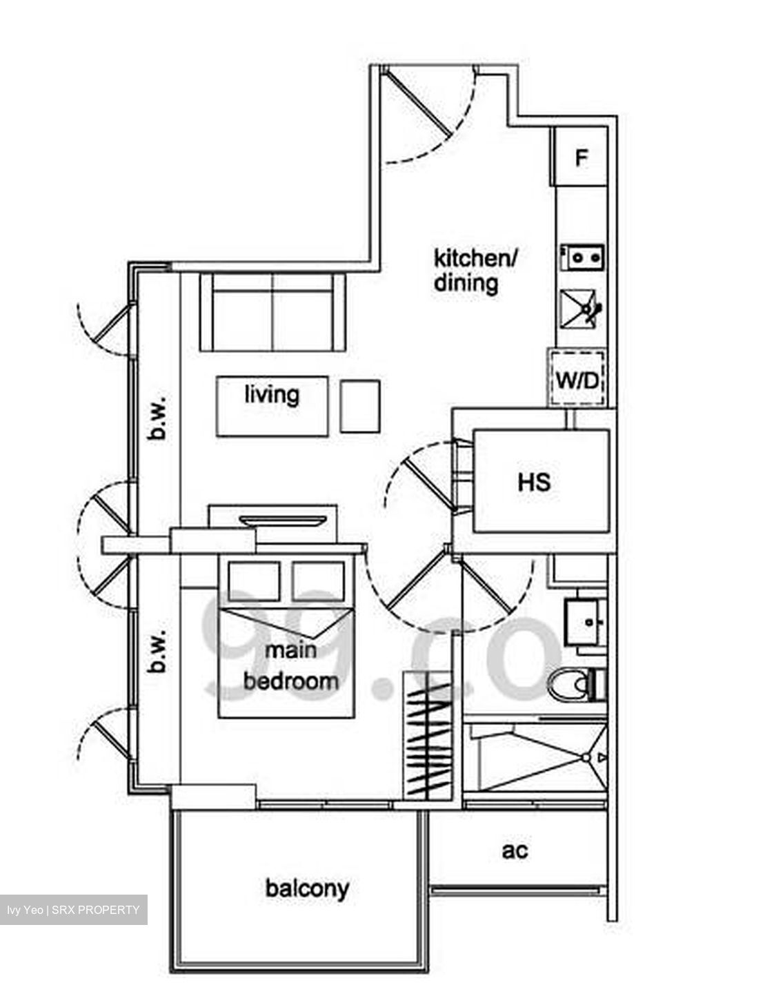 The Silver Fir (D15), Apartment #614102381